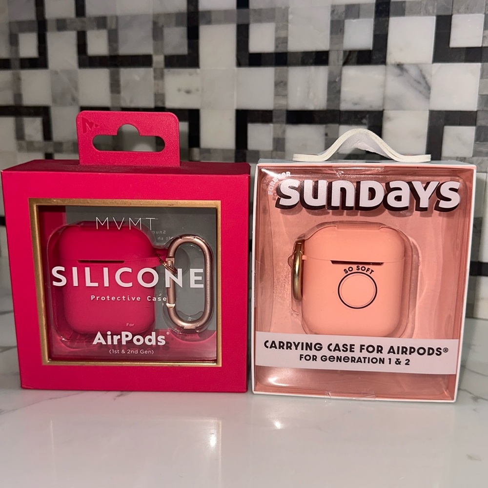 NWT set of 2 AirPods protective cases
